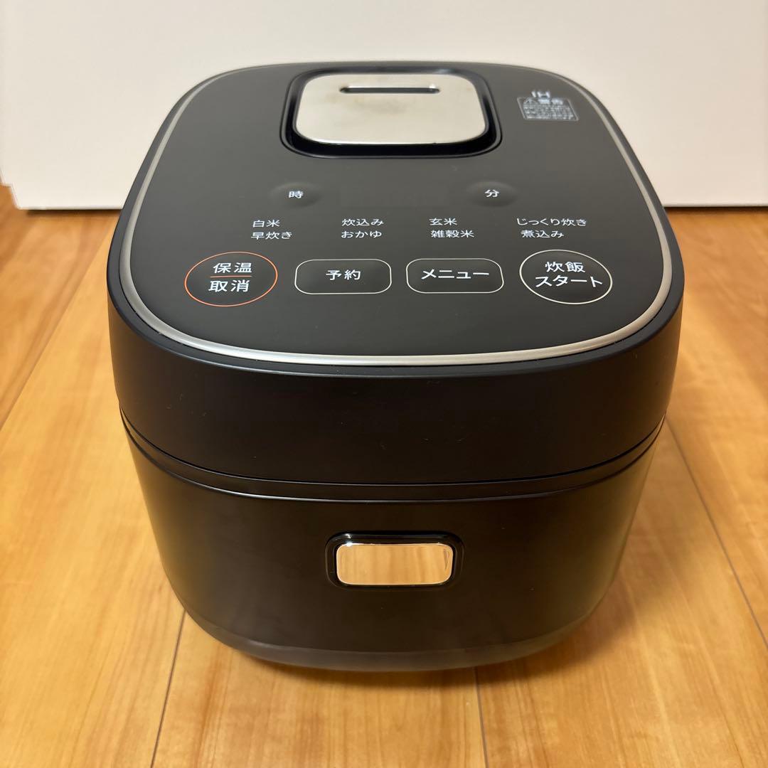 【超美品】情熱価格 IH 炊飯器 5.5合炊き ブラック