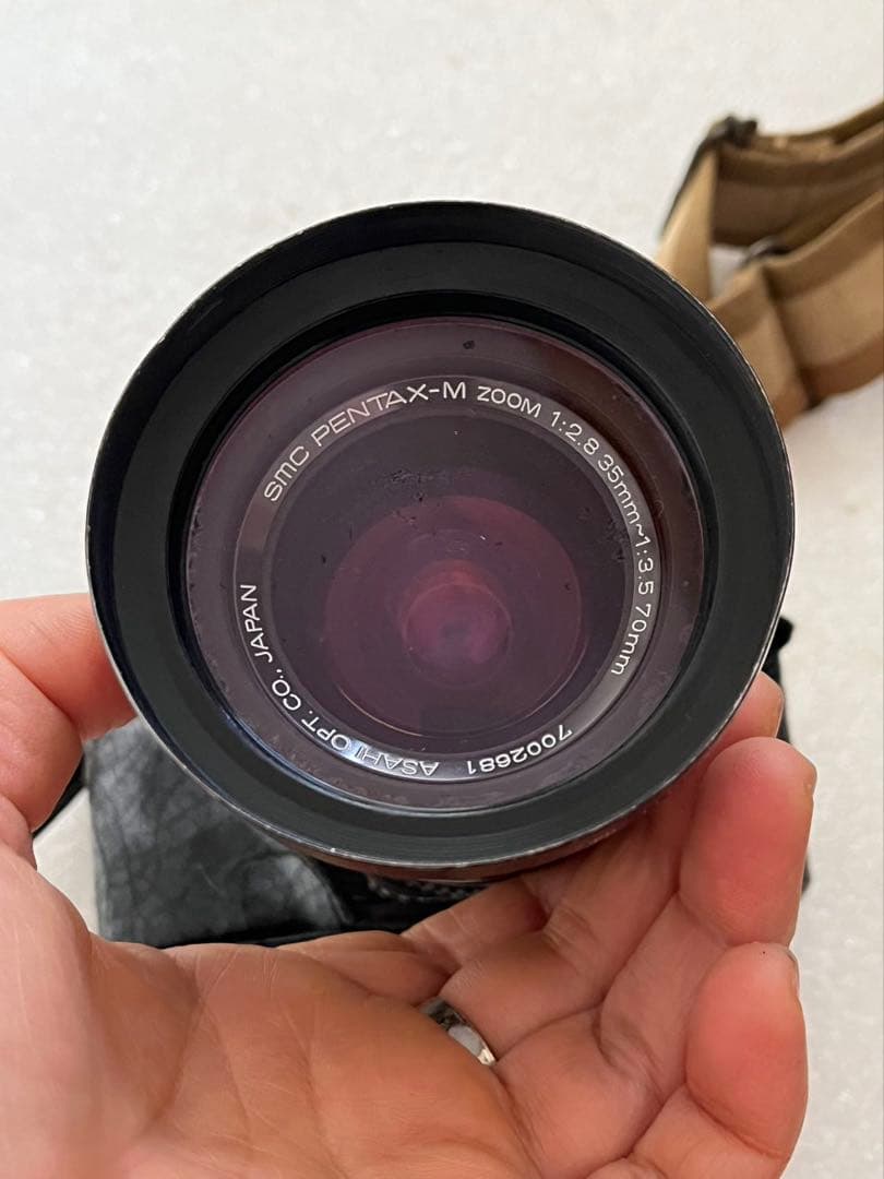 PENTAX 一眼レフカメラ SMC PENTAX-M 200mm動作未確認です