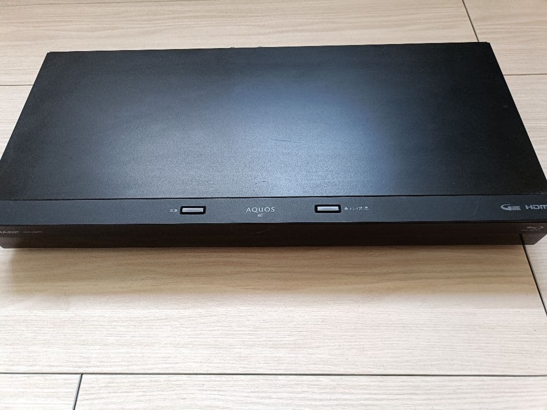 SHARP AQUOS ブルーレイディスクレコーダー（HDD内蔵）