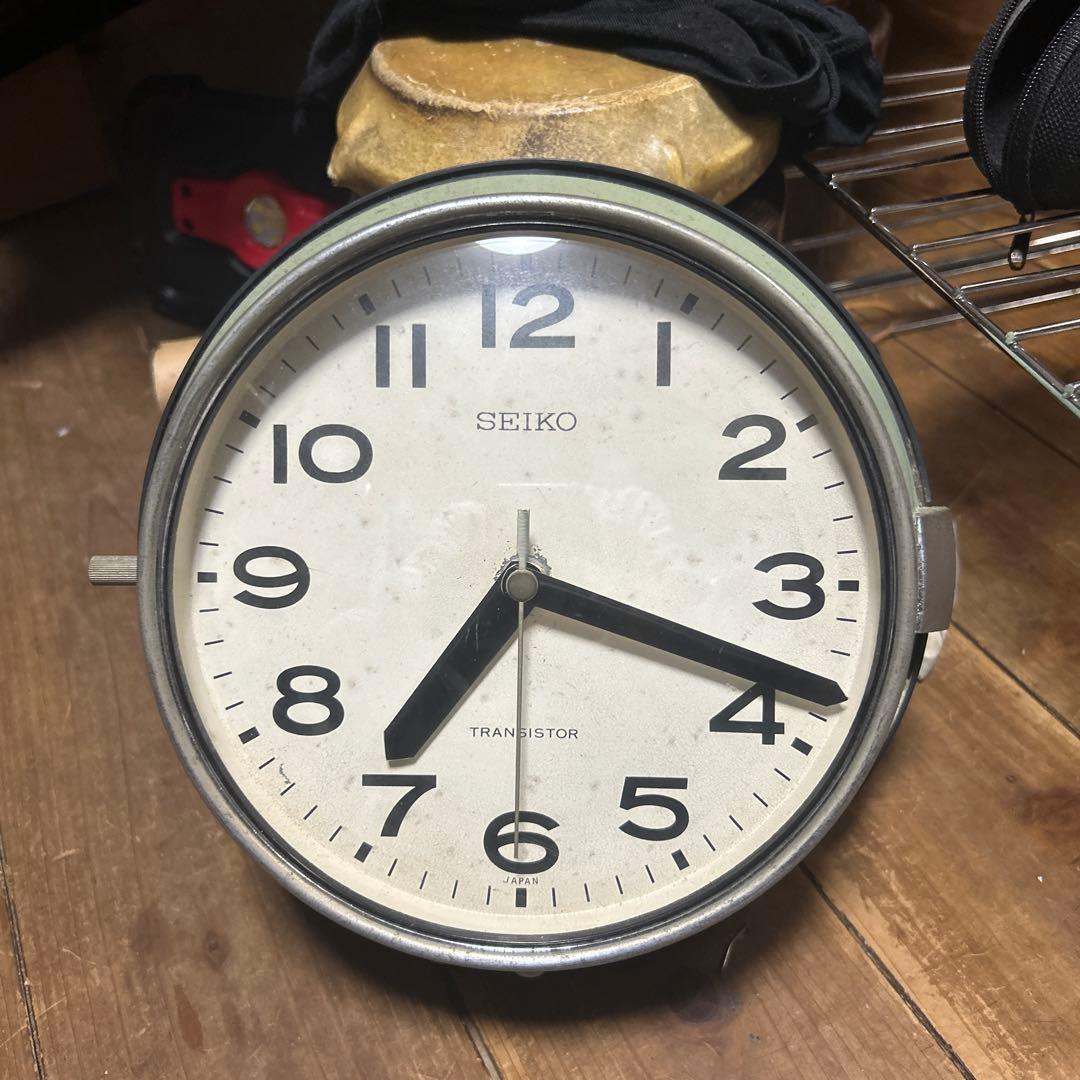 船舶時計 掛時計 TTF-531 アンティーク SEIKO トランジスタ