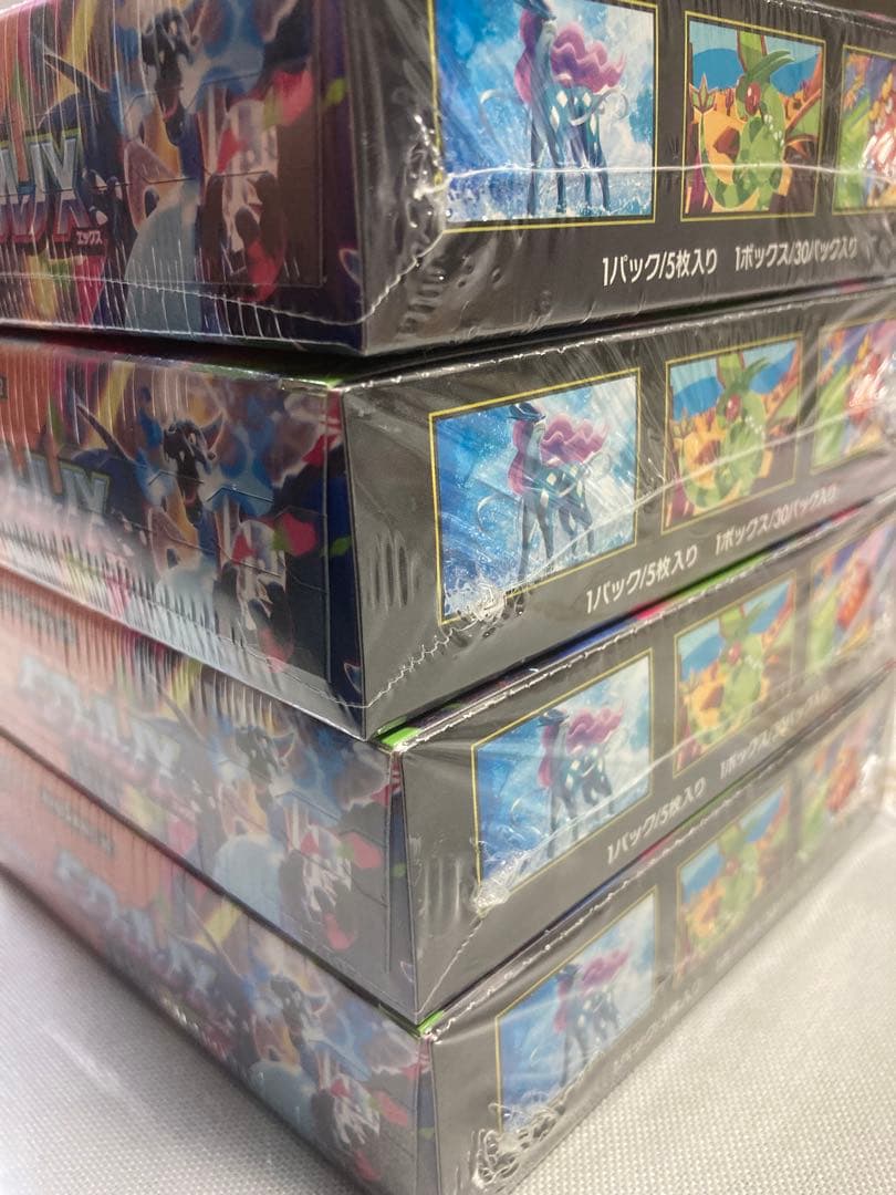 ポケモンカード　インフェルノX 4BOXシュリンク付き