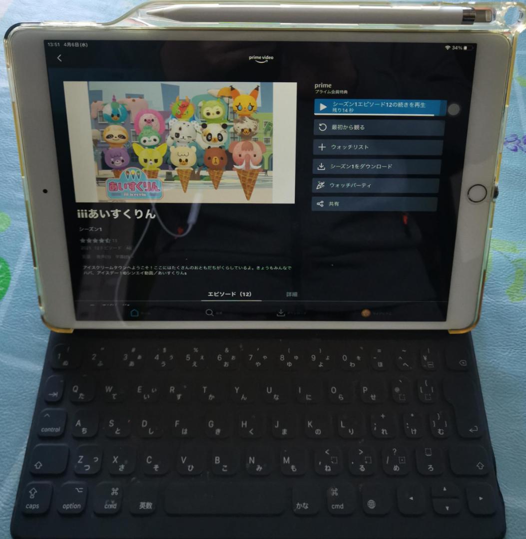 iPad Pro(10.5インチ)512GB+PencilKeyboard