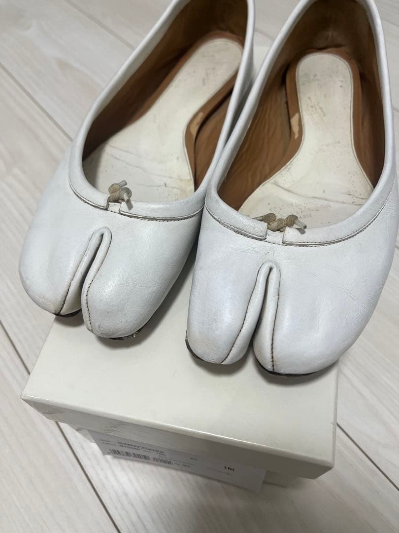 Maison Margiera 足袋バレエ 37サイズ White