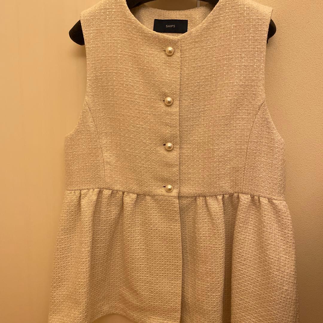 《美品》ジレ（SHIPS）