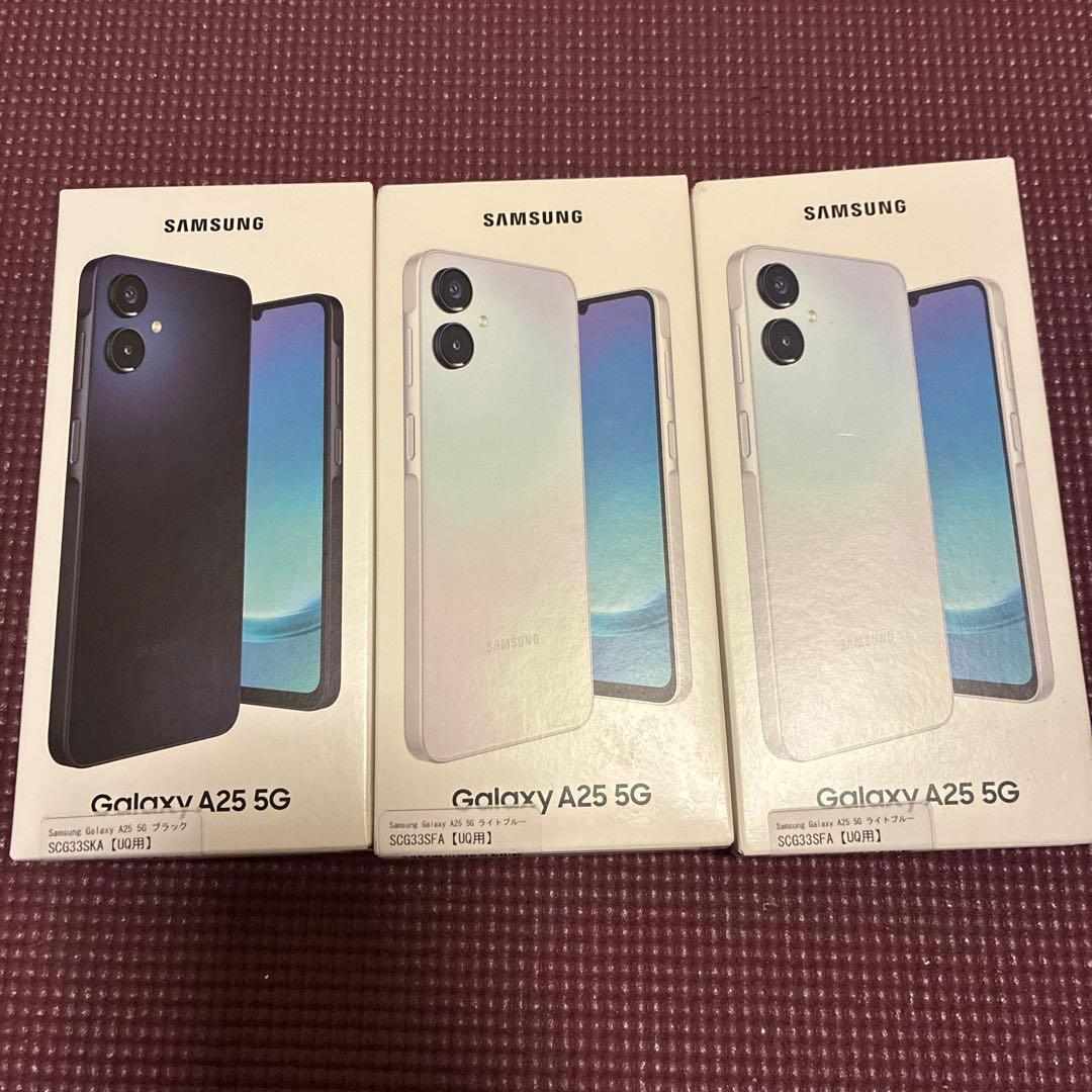 ken　　galaxy s25 3台