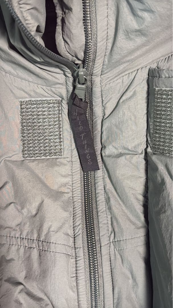 WT232-01 ワイルドシングス モンスターパーカー　 M グレー