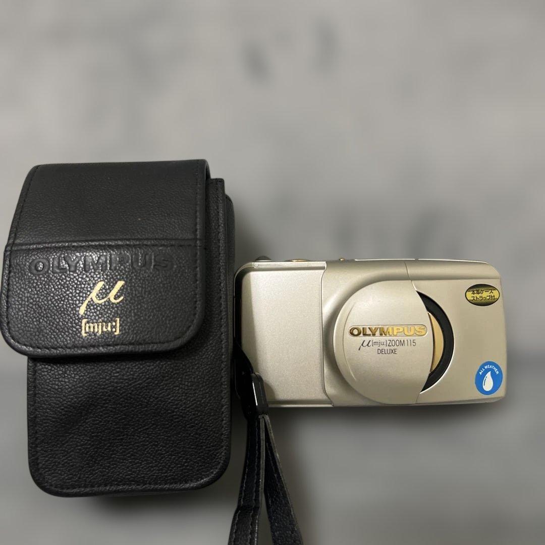【ジャンク】OLYMPUS μ [mju:] ZOOM 115 DELUXE