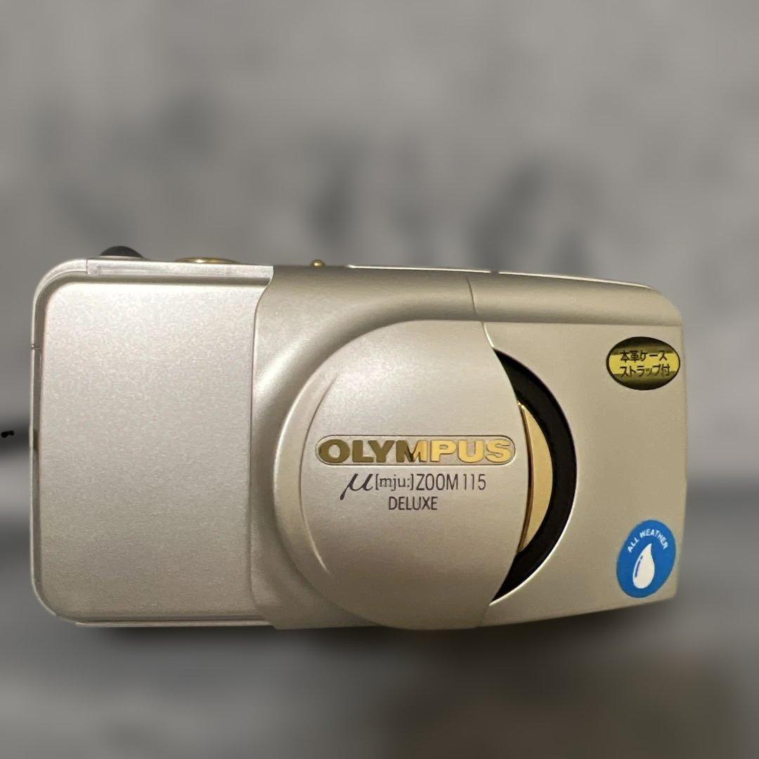 【ジャンク】OLYMPUS μ [mju:] ZOOM 115 DELUXE