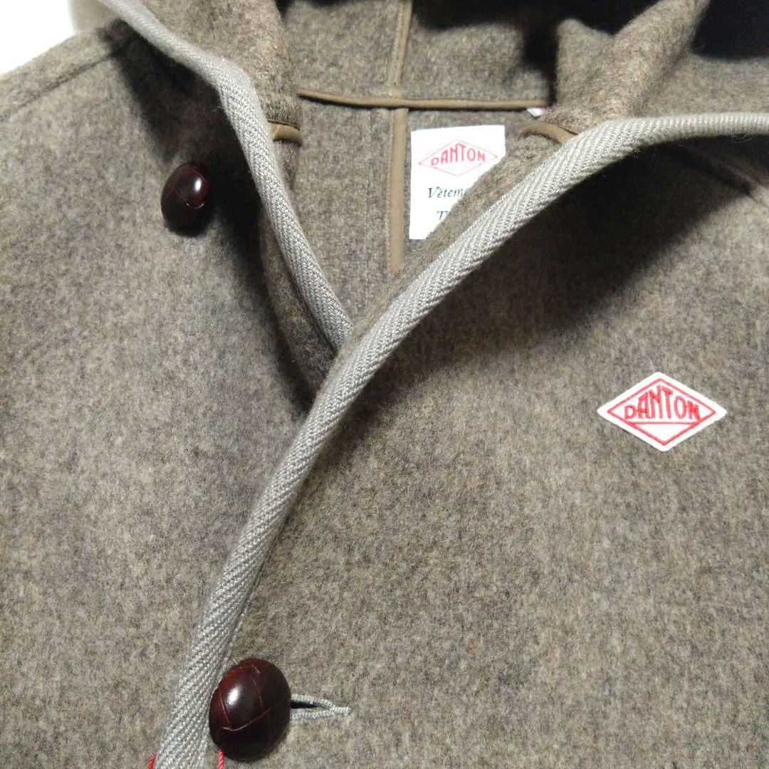 【新品タグ付き】DANTONダントン ウールモッサフードコート