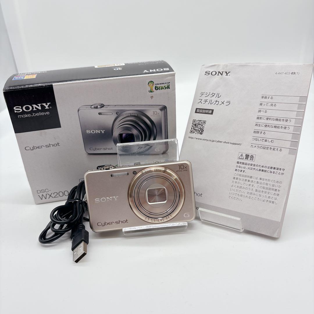 SONY Cyber-shot DSC-WX200 ゴールド
