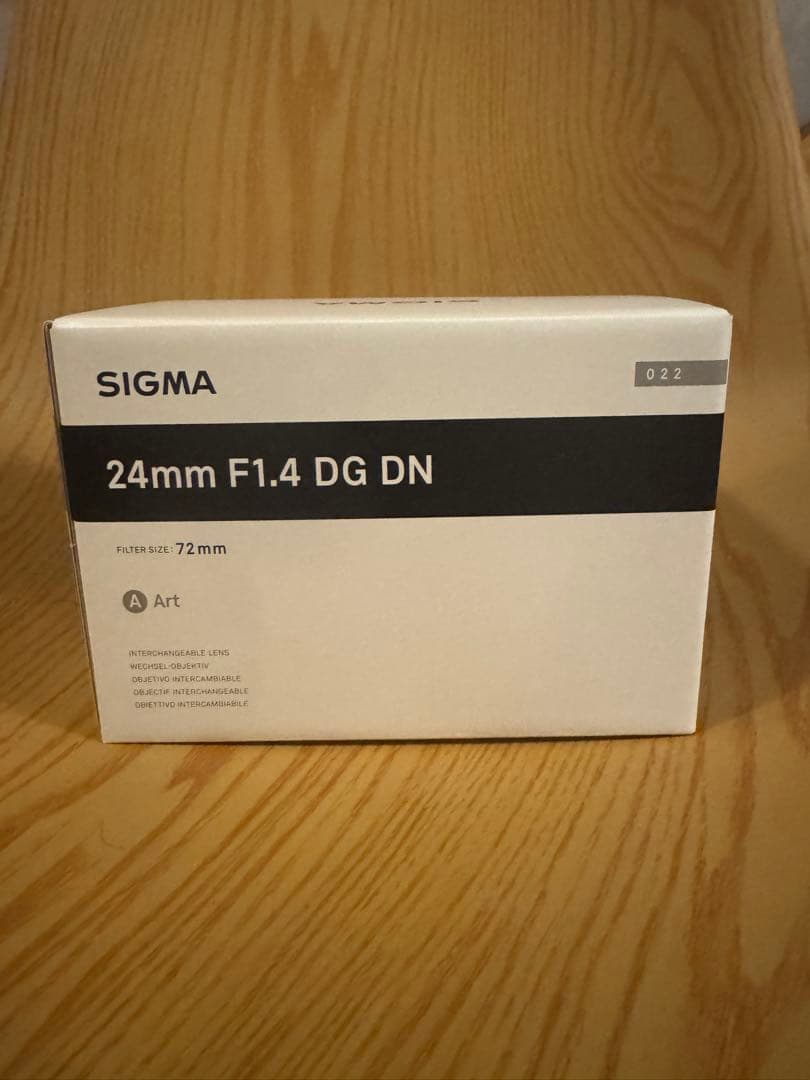 SIGMA 24mm F1.4 DG DN レンズ　シグマ