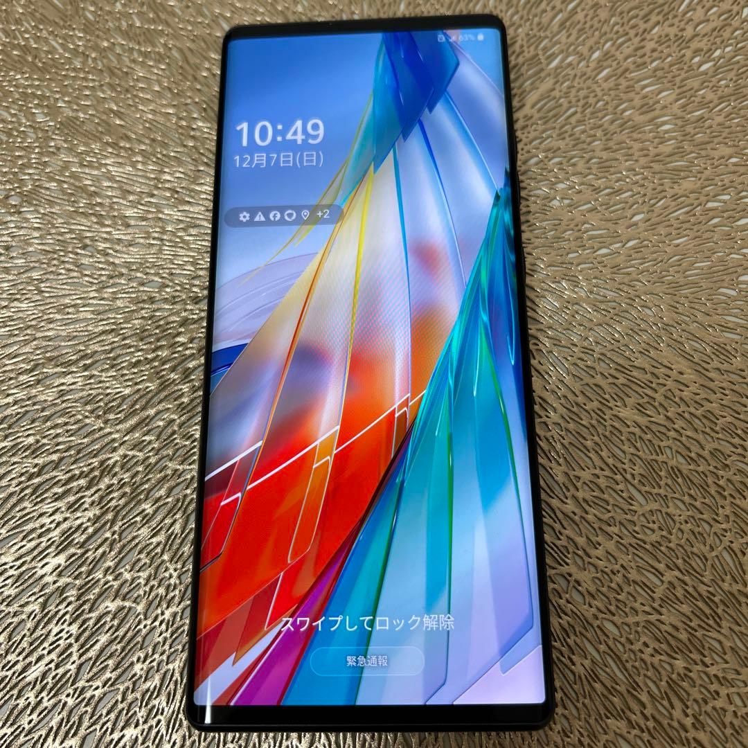 LG ウイングLM-F100VM(AT&T版)デュアルスクリーン対応 本体