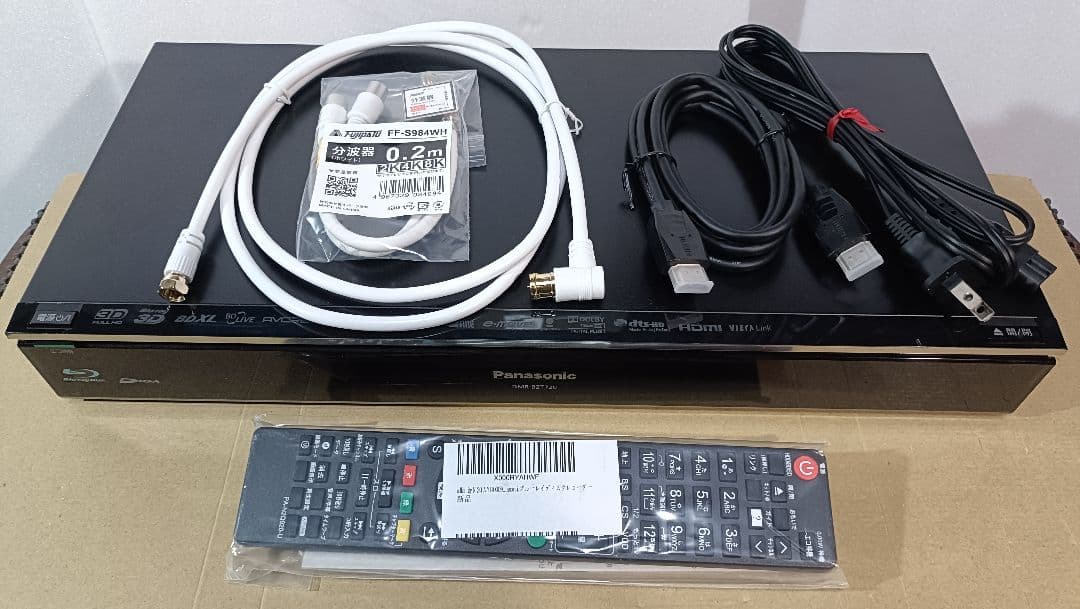Panasonic DMR-BZT720　ブルーレイレコーダー