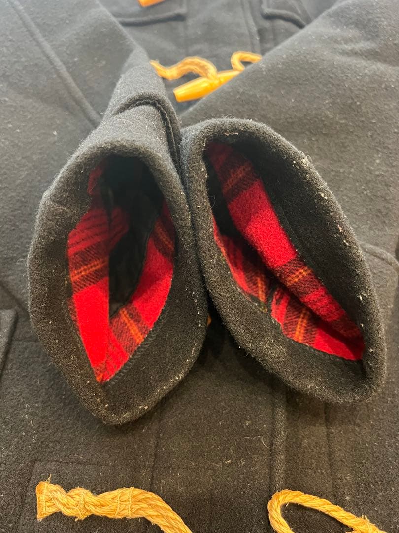 ポロラルフローレン　ヴィンテージ　ダッフルコート　ブラック　希少Mサイズ