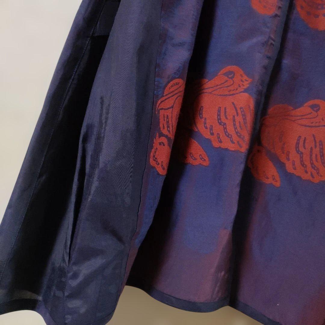 ann吉 センソユニコ　刺繍 羽織り ワンピース　チュニック　コート