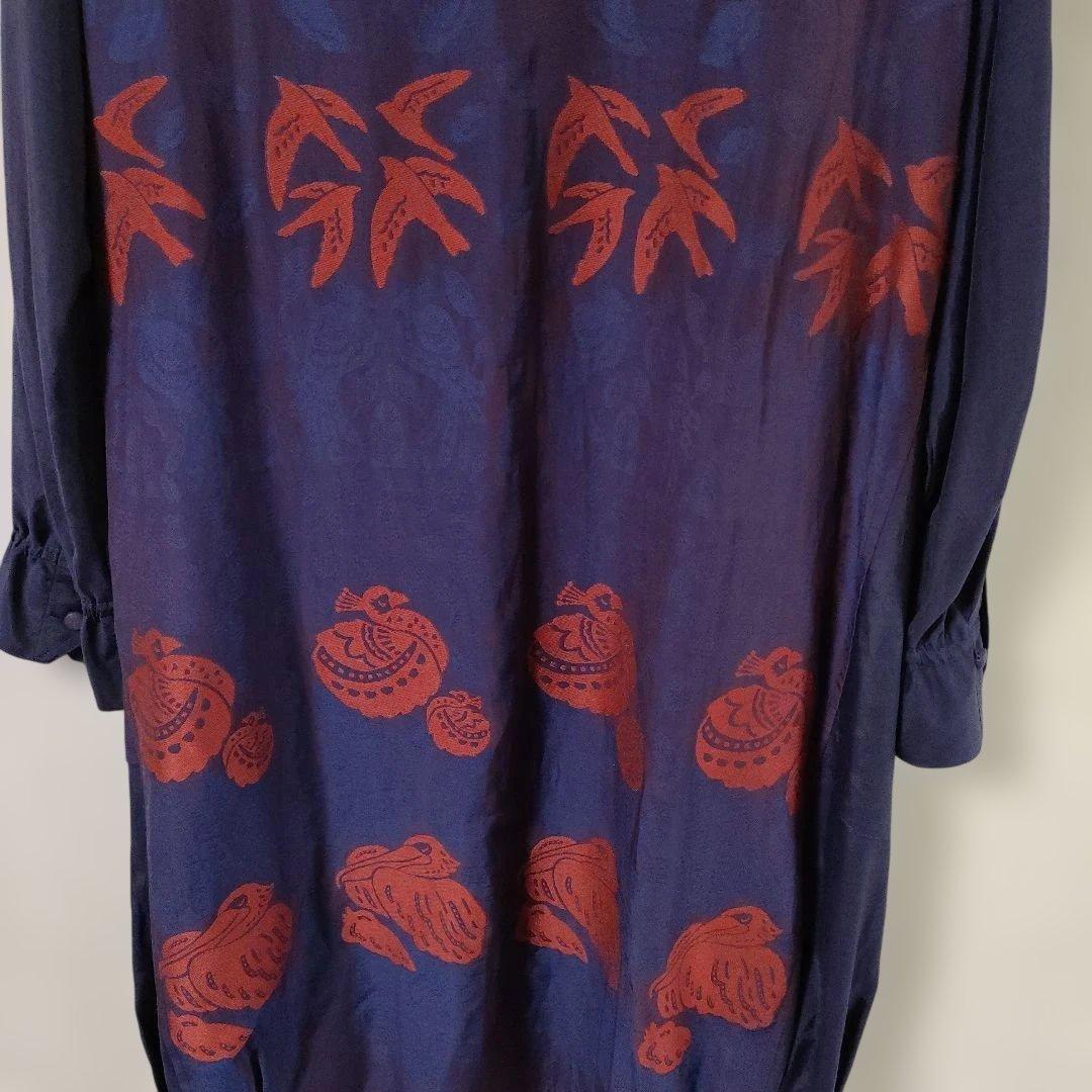 ann吉 センソユニコ　刺繍 羽織り ワンピース　チュニック　コート