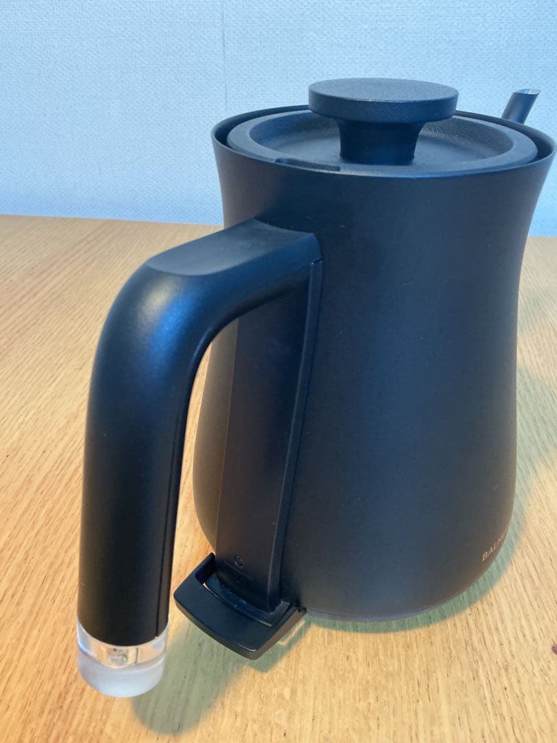 ☆オシャレ！バルミューダ電気ケトル　The PotK07A-BK超美品　送料無料