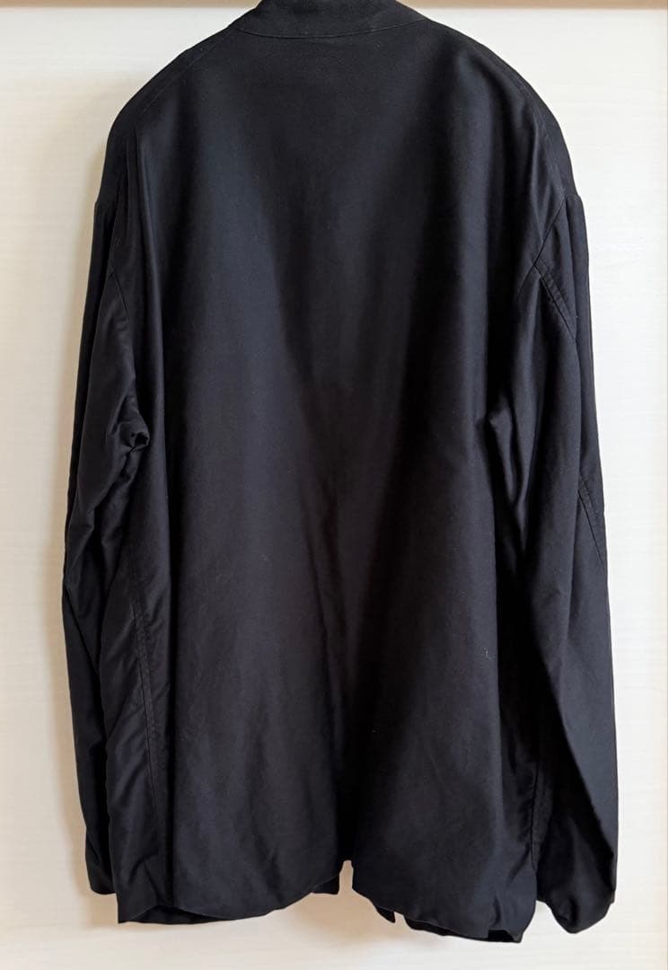 【美品】COMOLI 20AWコットンサテンスタンドカラーセットアップ サイズ3