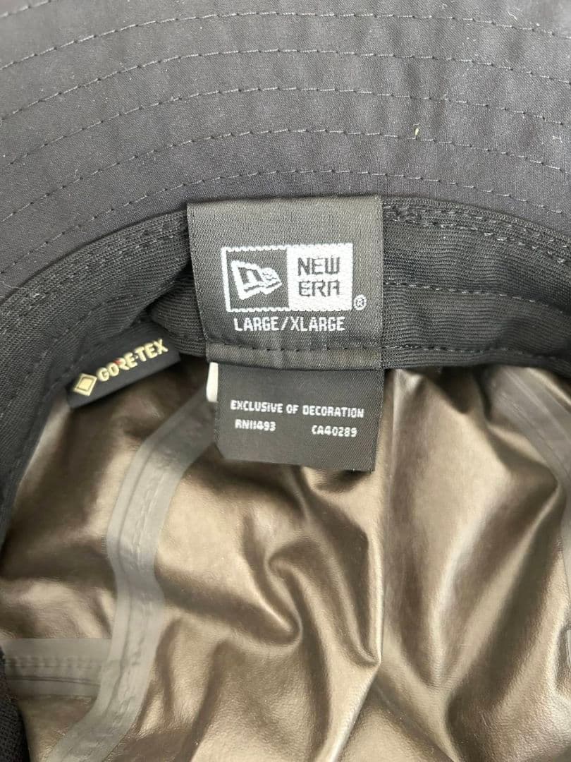 New Era GORE-TEX アウトドアハット L/XL ブラック　新品