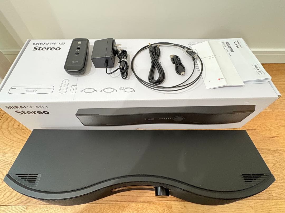 ミライスピーカーステレオ　MIRAI SPEAKER Stereo