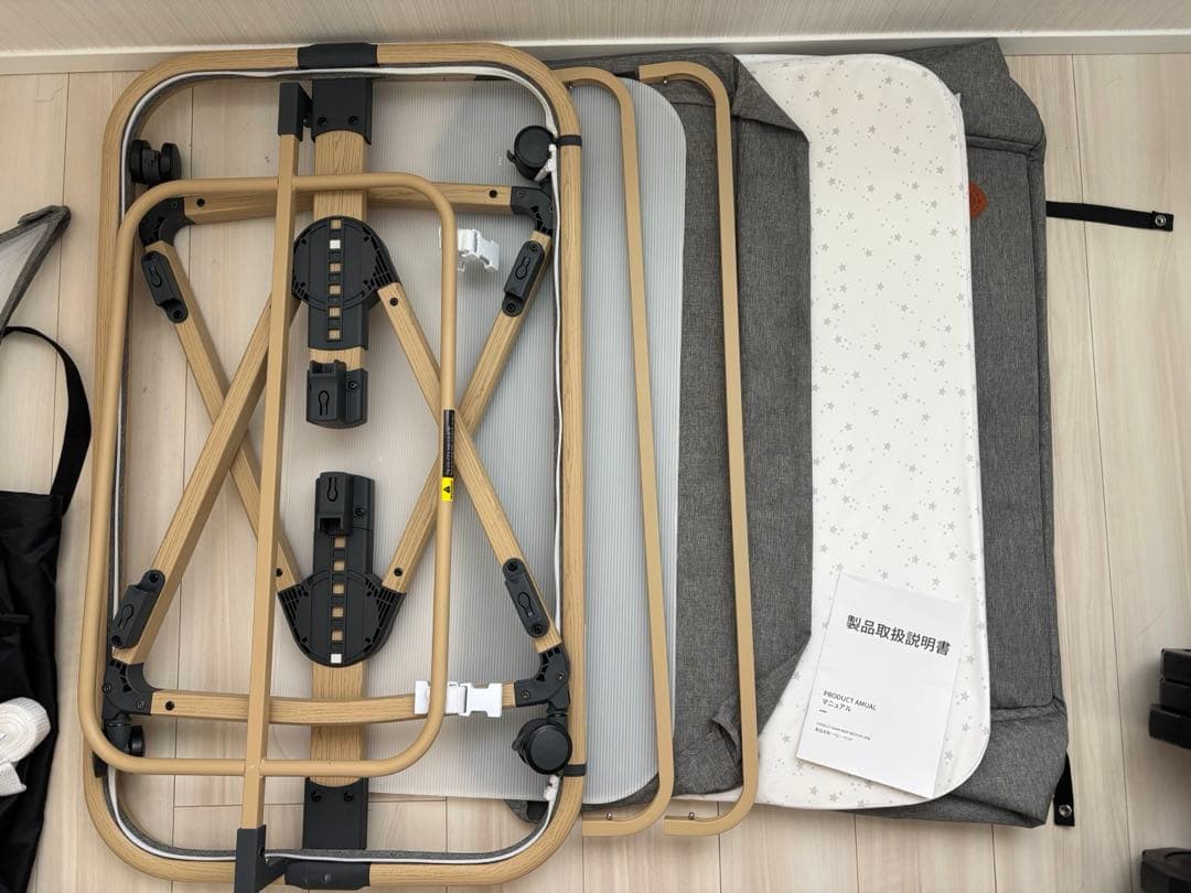 HZDMJ 折りたたみベビーベッド