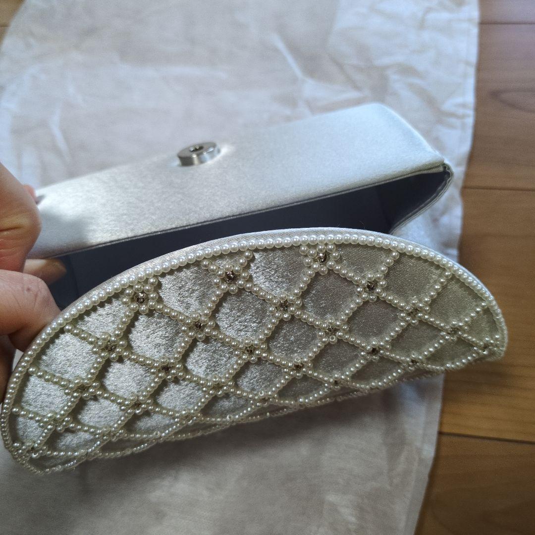 ビーズ刺繍パーティーバッグ　 form forma （東京ソワール）現行品