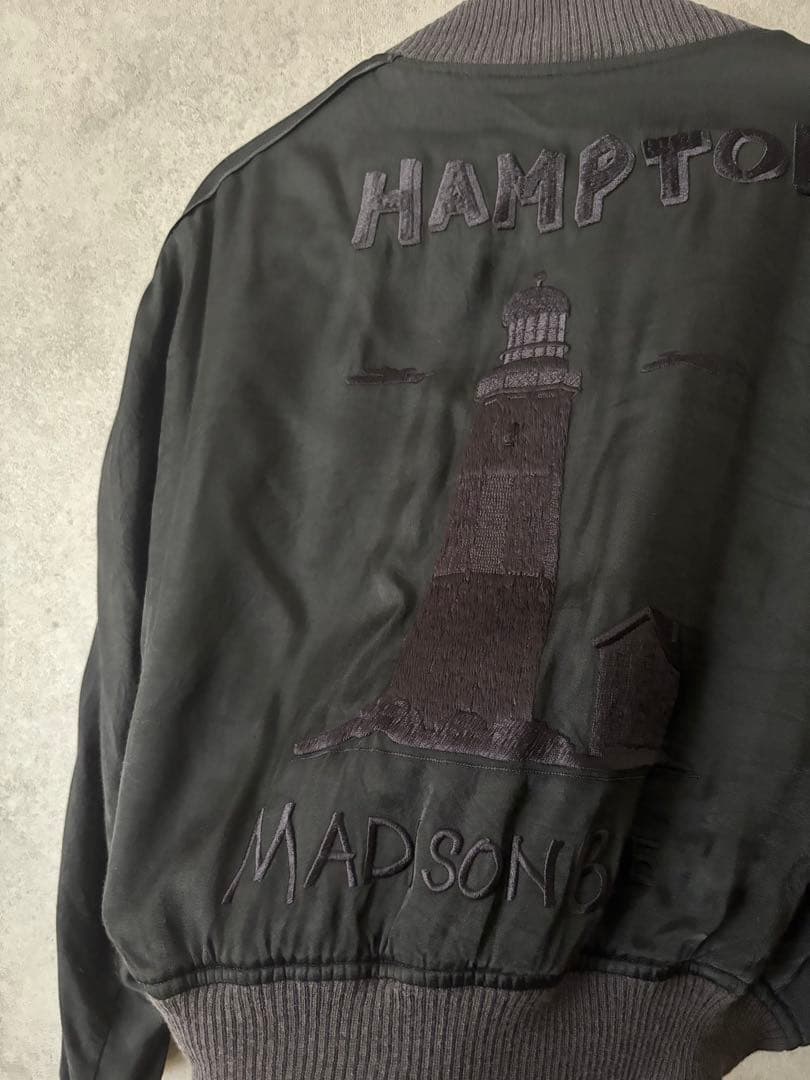 マディソンブルー　刺繍デザインスーベニアジャケット　ブルゾン
