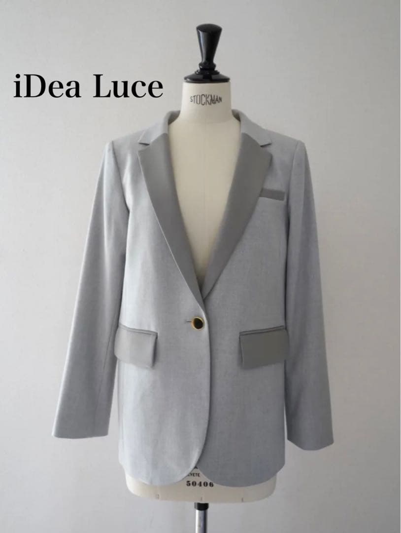 人気　iDea Luce イデアルーチェ クラシカルJK ジャケット　グレー