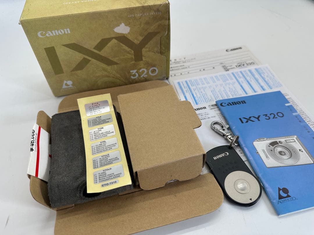 【未使用品】CANON キャノン IXY 320 コンパクトフィルムカメラ※r2