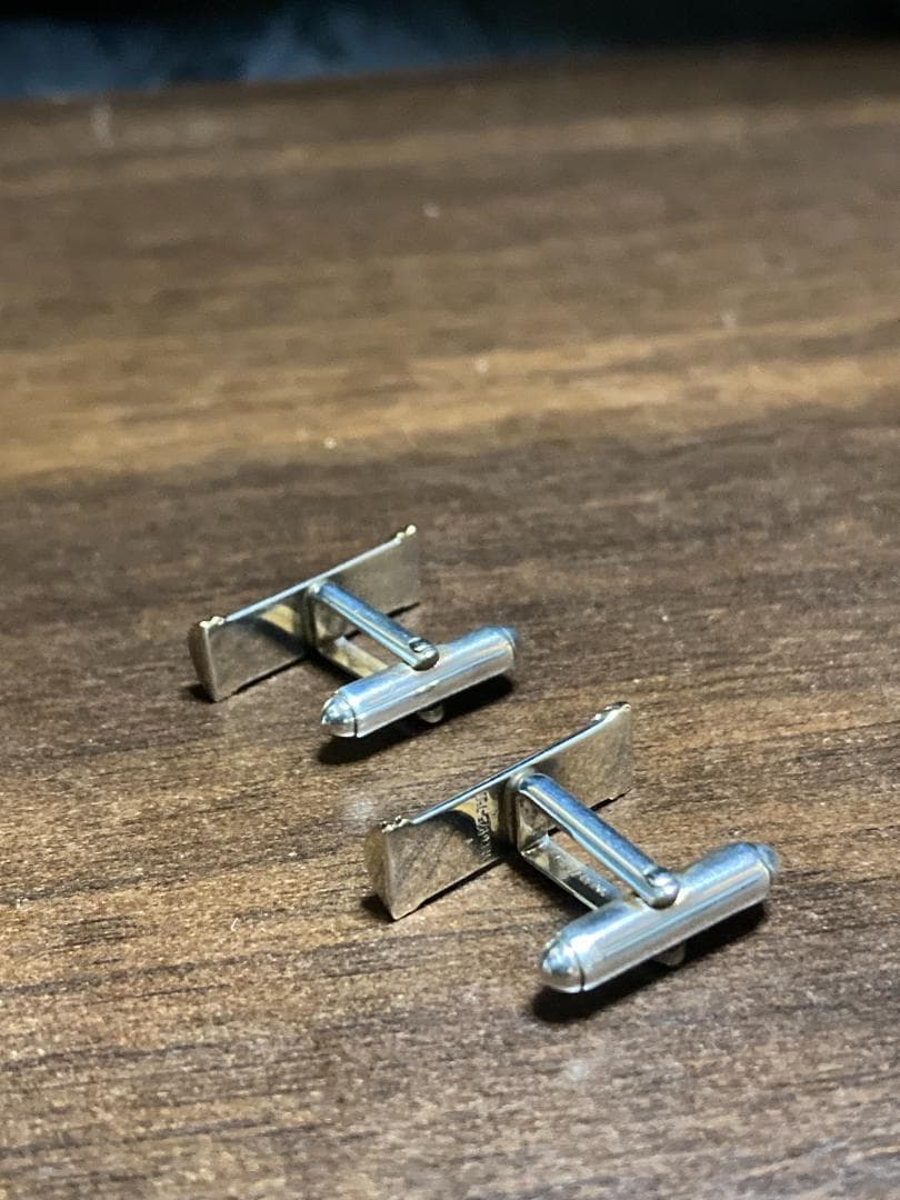 ティファニー コンビ カフス 925 K18 750 オールド ヴィンテージ