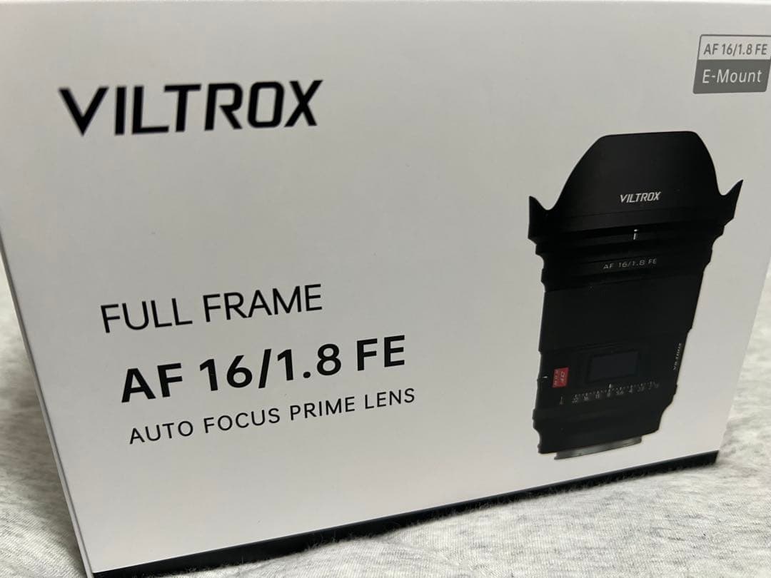 VILTROX AF 16/1.8 FE Eマウントレンズ