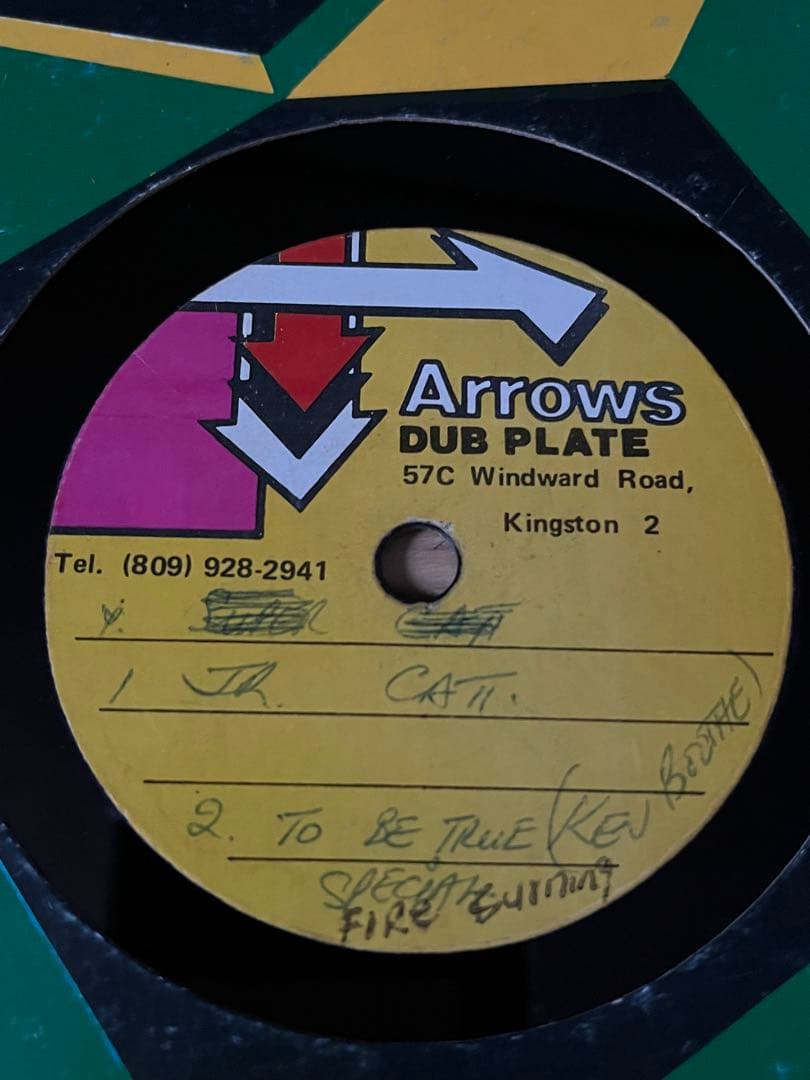 レゲエ洋楽　ダブプレート　ケン・ブースetc ４曲入り