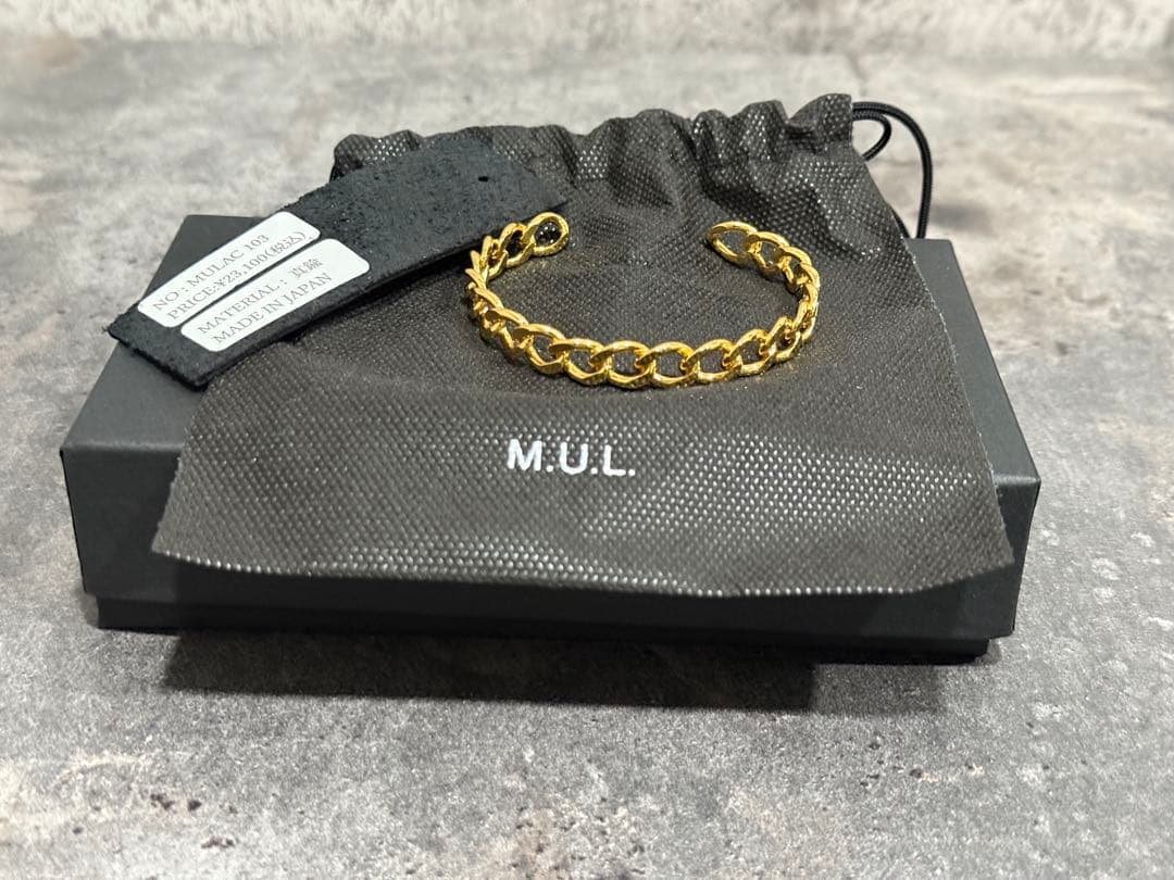 M.U.L バングル ピカピカゴールド エムユーエル