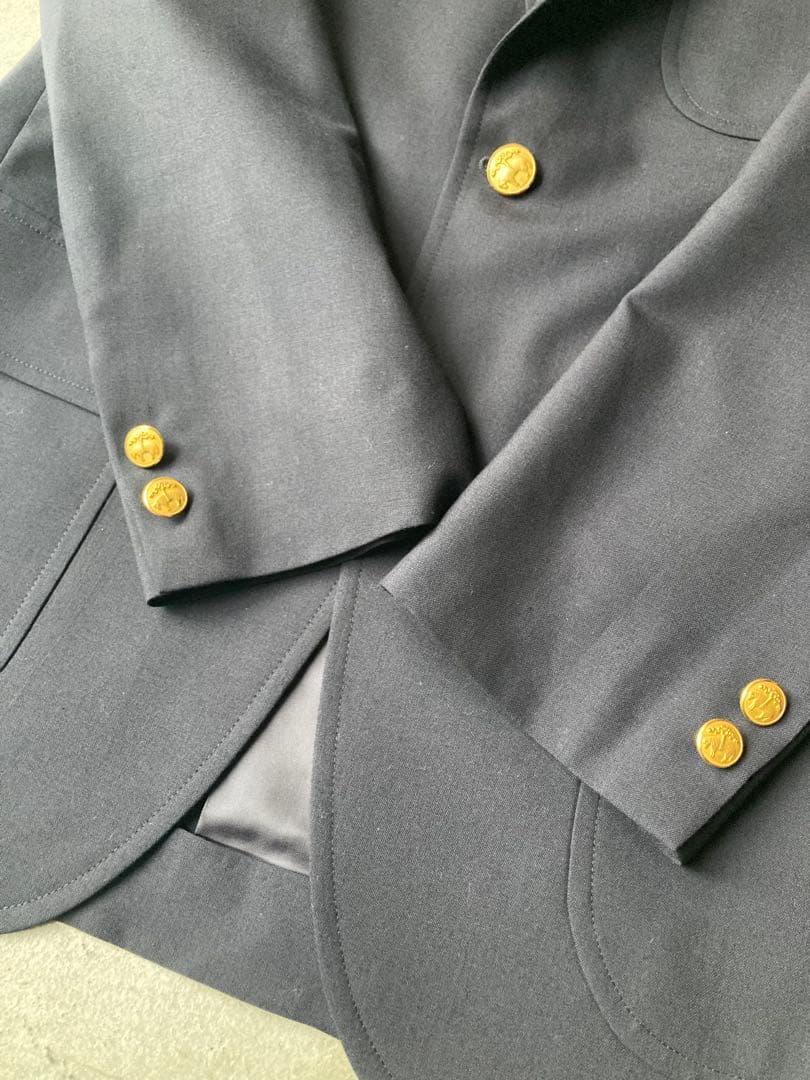 【美品】Brooks Brothers 紺ブレ 金ボタン 35SHT