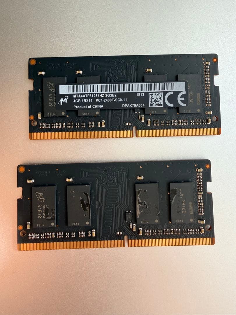 DDR4 2400 8GB（4x2）