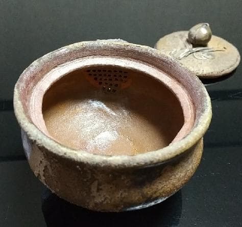 【備前焼 宝瓶】大井逸吾 手びねり宝瓶