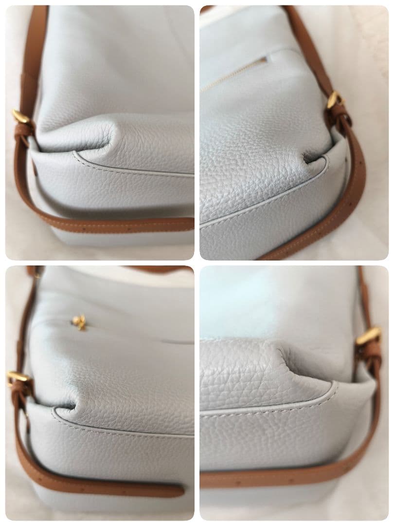 【新品未使用】Her Schedule ショルダーバッグ 2way A4 シボ革