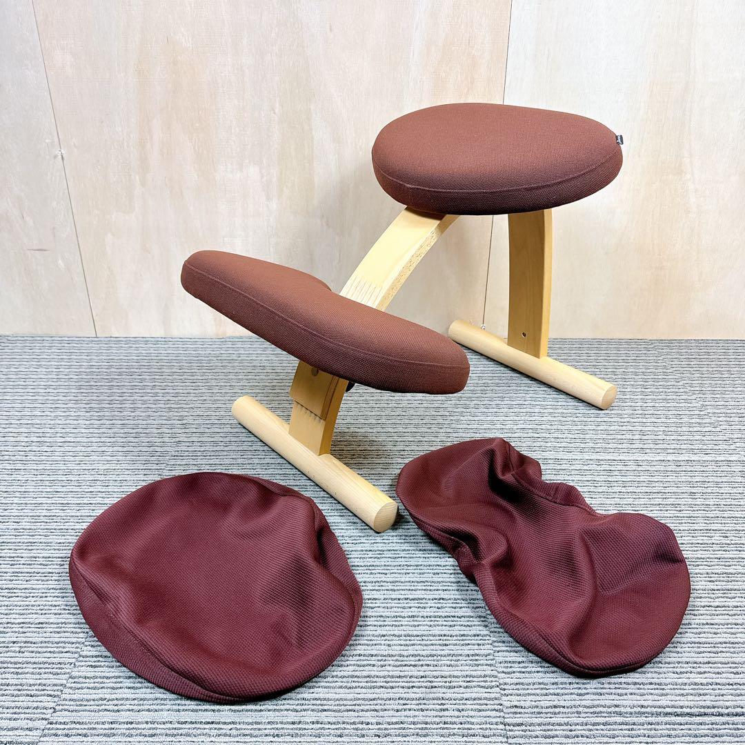 美品 バランスイージー ブラウン 撥水カバー付き サカモトハウス