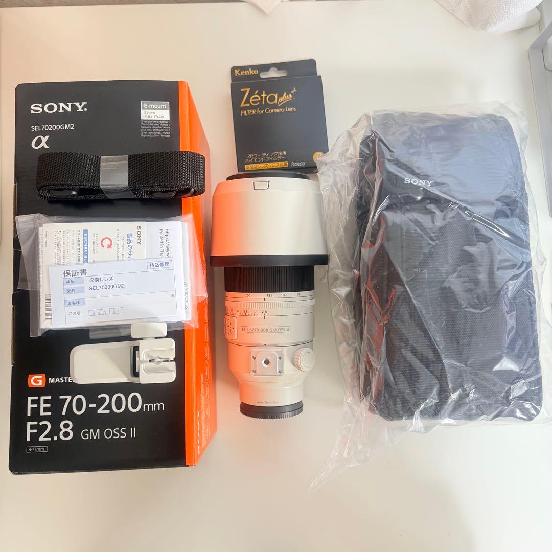 最終値下❗️SONY FE 70-200mm F2.8 GM OSS II