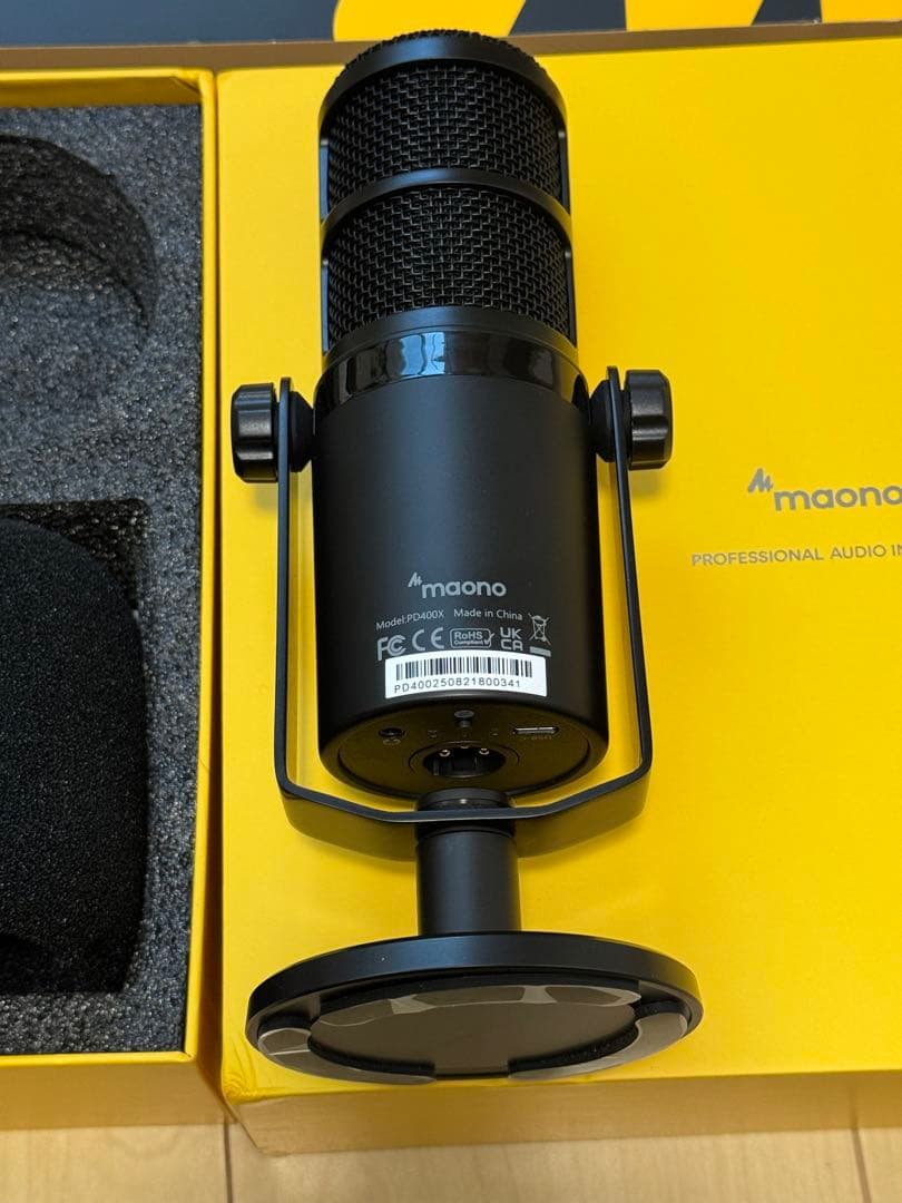 MAONO PD400X ダイナミックマイク USB/XLR