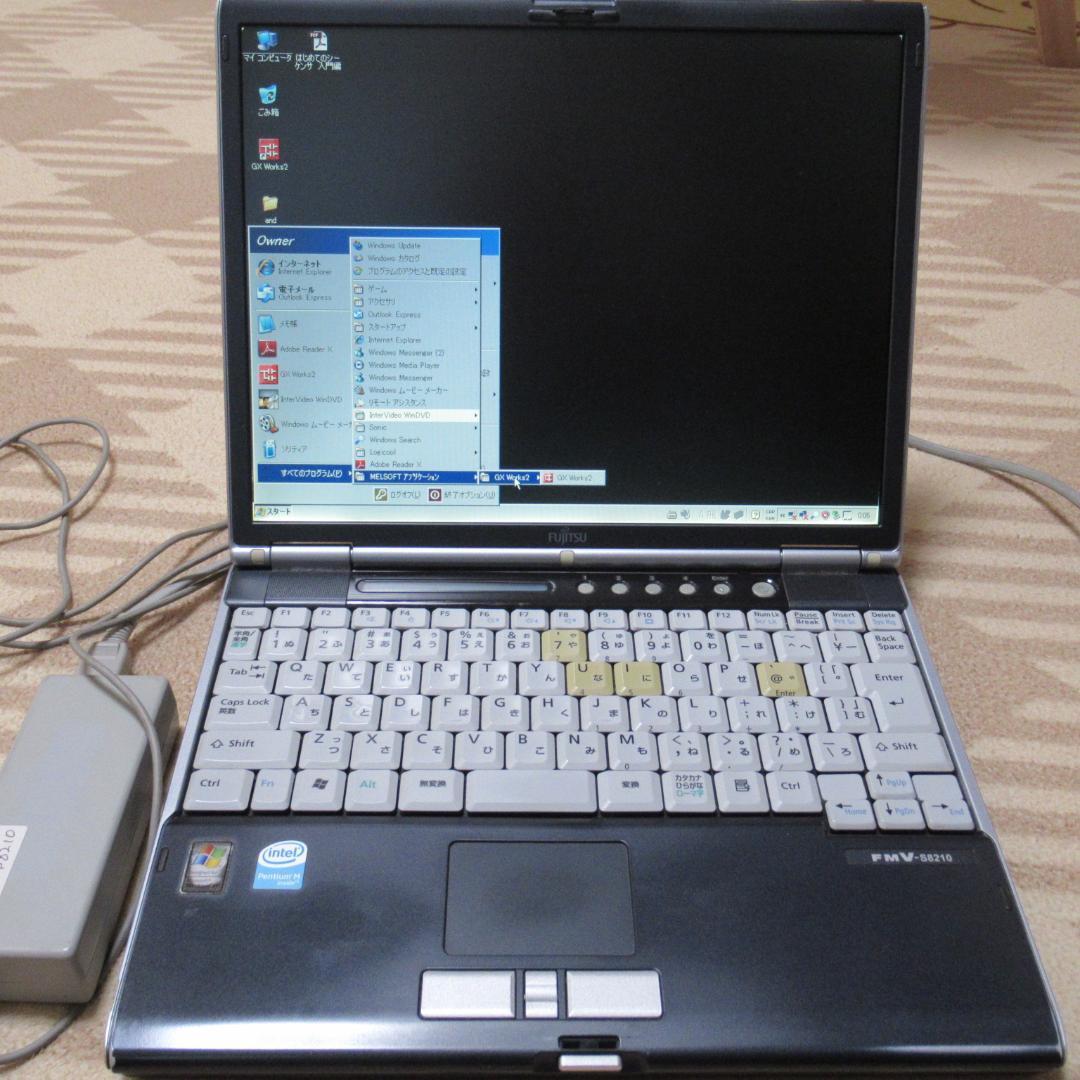 MITSUBISHI GX Works2 CDとインストール済みパソコン