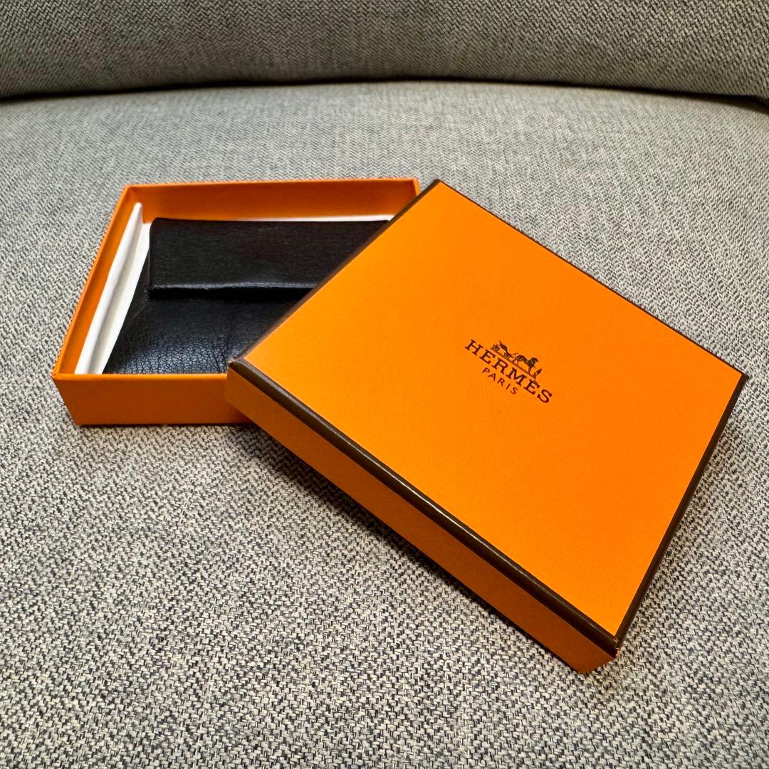 HERMES エルメス バスティア ケース ブラック