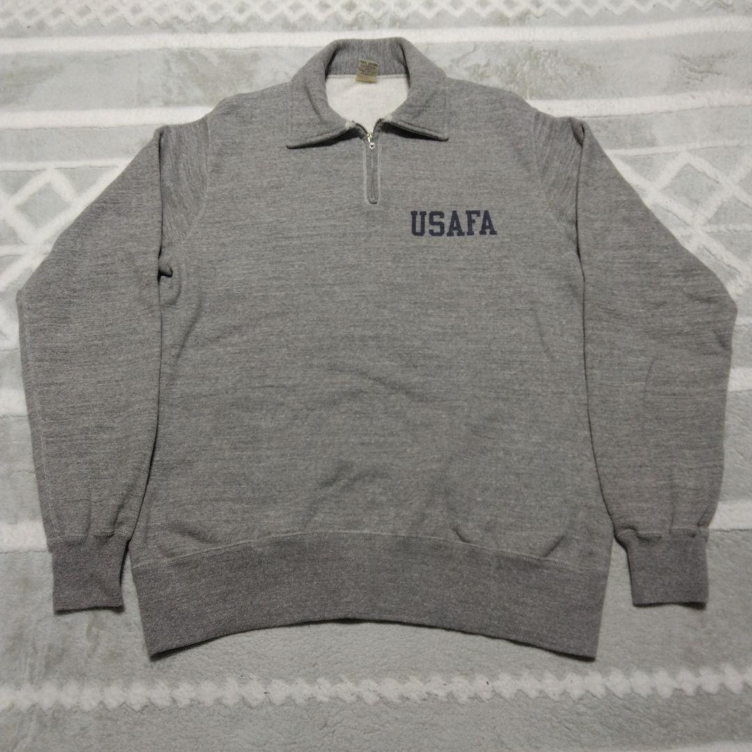 BUZZRICKSON ハーフジップアップ スウェット トレーナー XL