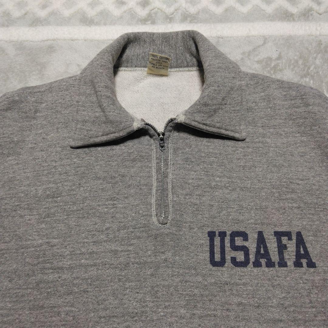 BUZZRICKSON ハーフジップアップ スウェット トレーナー XL