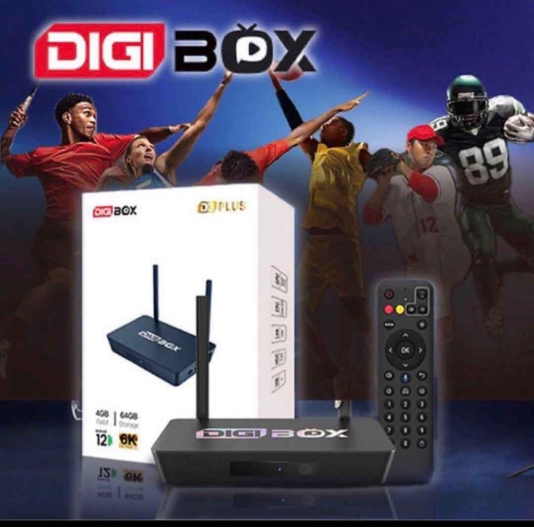 【新品】Digibox D3 Plusアメリカのスポーツや世界中の映画を楽しめる