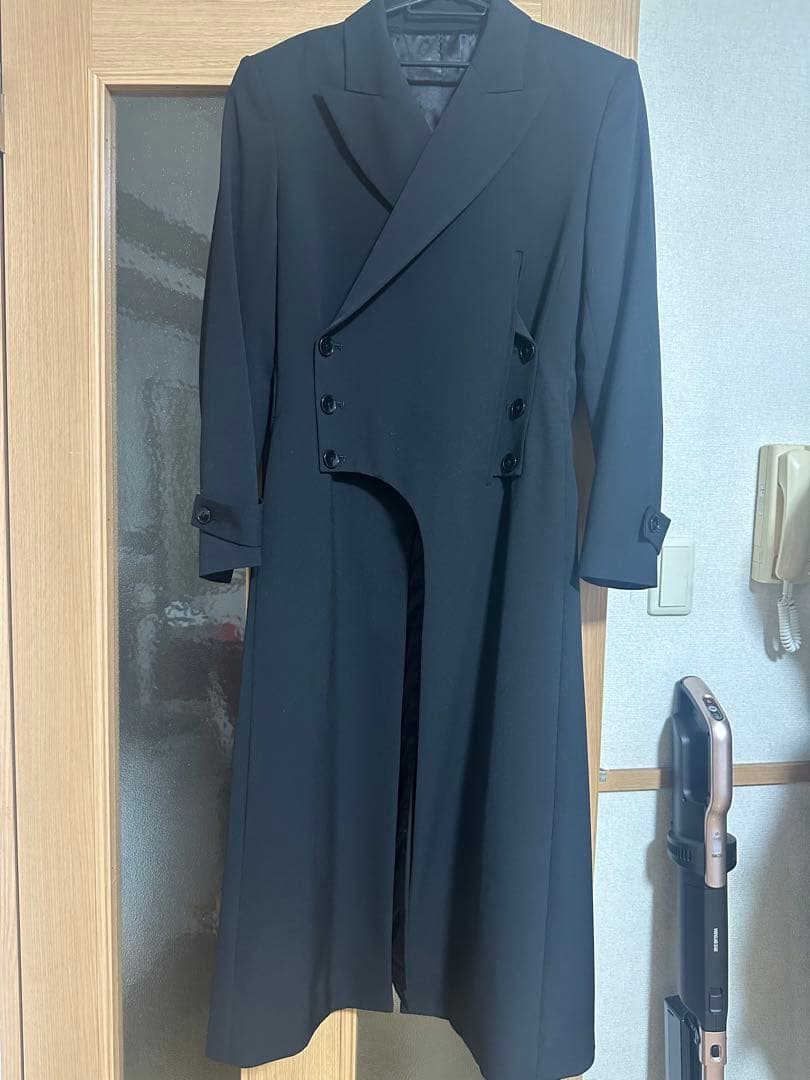 KEISUKE YOSIDA 22ss 黒　morning coat
