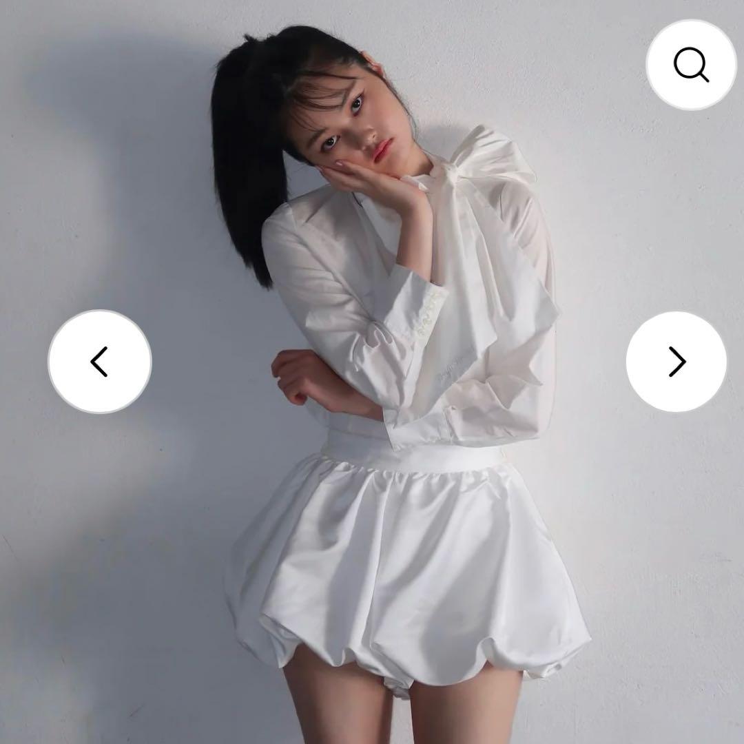 Treat Urself 「satin balloon short pants」