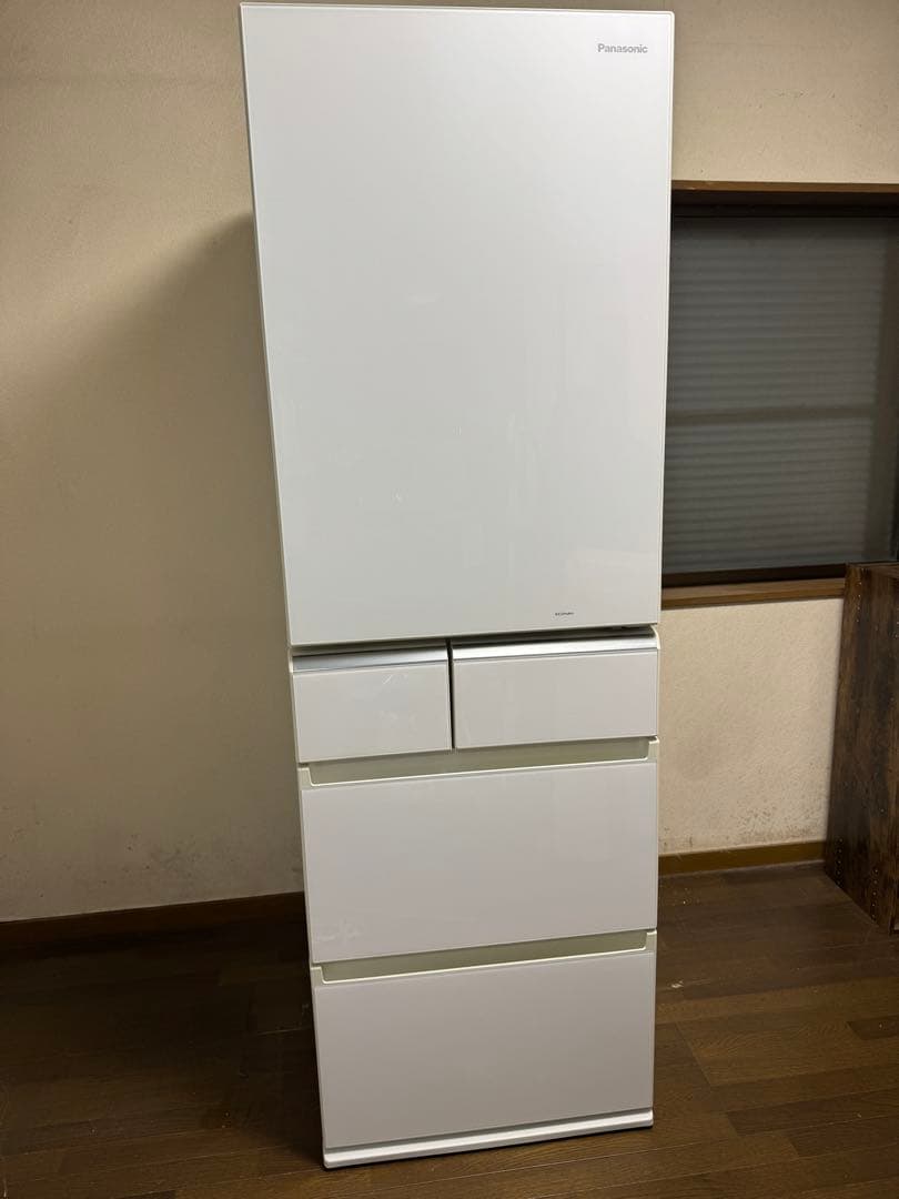 【最終】Panasonic冷蔵庫 NR-E412PV-W形 5ドア 406L