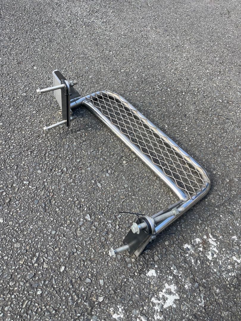 ジムニーJB23用　オフロードサービスタニグチ製　助手席用ステップ　ステンレス製