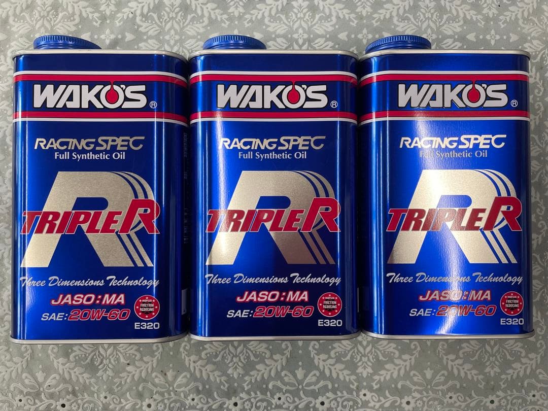 ワコーズ　トリプルアール　20w-60 3ℓ(3缶)